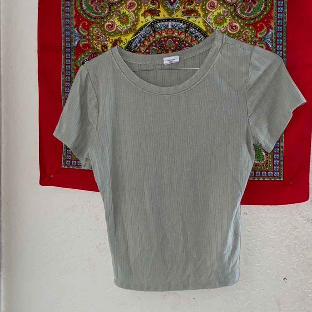 Light green t shirt